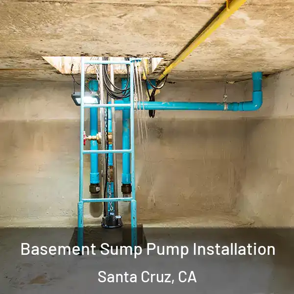  Basement Sump Pump Installation Santa Cruz, CA
