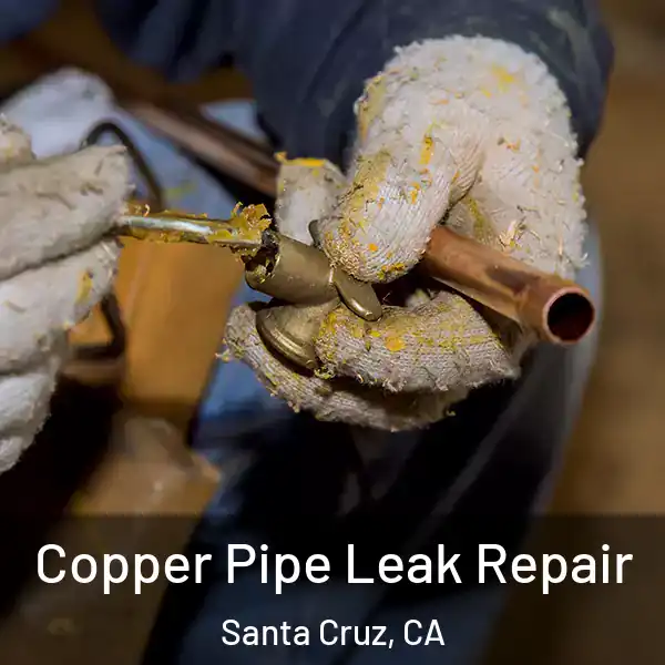  Copper Pipe Leak Repair Santa Cruz, CA