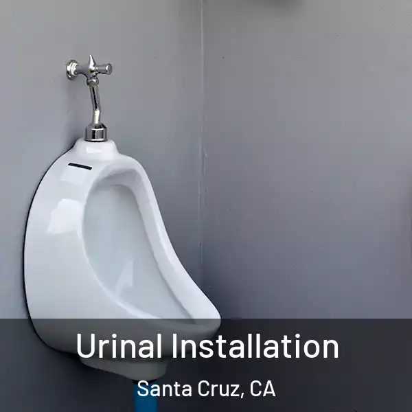  Urinal Installation Santa Cruz, CA